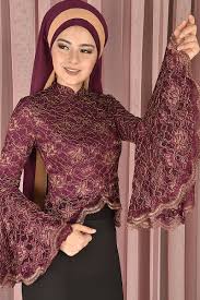 Varak Dantelli Balik Model Bluz Etek Ikili Kombin Murdum Rzg 6615 Moda Etek Bluz