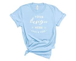 Download Free Baby Blue Bella Canvas 3001 T Shirt Mockup On Psd Mockups 2020 Freemockups Freepsd Shirt Mockup Clothing Mockup Free Baby Stuff