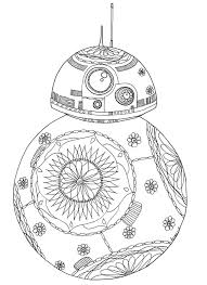 Sphero S Star Wars Bb 8 Droid With Cute Flowered Patterns In 2020 Star Wars Coloring Sheet Star Wars Coloring Book Star Wars Colors