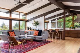 Mid century modern home remodel. Mid Century Modern Deck House Midcentury Living Room Other By The Design Gallery Houzz