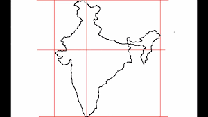 Give your map some necessary details by adding the curved edges of. How To Draw Map Of India Youtube