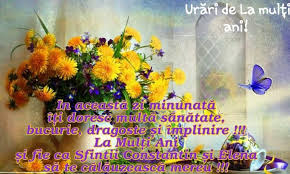 Urare de sfintii constantin si elena. Urari De La Multi Ani Posts Facebook