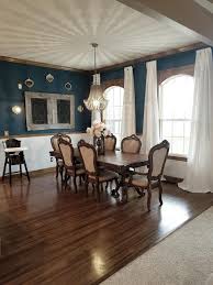 This is because a dark color feels heavier, and thus more natural lower down. Chair Rail Trim Paint Ideas