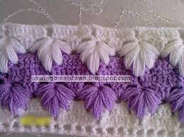 خياطة و تفصيل طريقة كروشيه غرزة كروشيه بالصور crochet edging crochet stitches crochet crafts