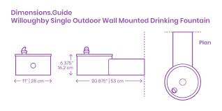 Willoughby Single Outdoor Wall Mounted Drinking Fountain In 2020 Outdoor Walls Drinking Fountain Fountain