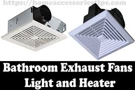 5 Best Bathroom Exhaust Fans With Light And Heater Reviews 2021