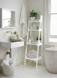 Space Creating Ideas Bathrooms Bathroom Ladder Interior Bathroom Decor