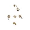 The single handle shower faucet is what is being made now to replace the 2 and 3 handle versions because of new code requirements and people finding them easier to install and use. 1