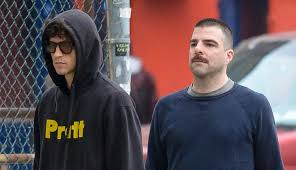 Check spelling or type a new query. Zachary Quinto Shows Off His Buzz Cut While Out With Boyfriend Miles Mcmillan Miles Mcmillan Zachary Quinto Just Jared