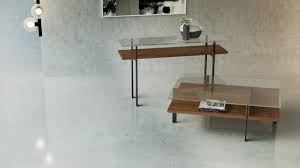 A mid century modern design, the amoeba coffee table offers a pleasing focal point to your space. Terrace 1152 Modern Rectangular Glass Coffee Table Bdi Furniture