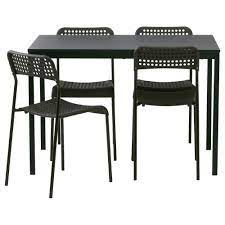 I am about to attempt to paint my ikea laminate kitchen cabinets. Tarendo Adde Table And 4 Chairs Black Ikea Ikea Dining Sets Ikea Dining Table Ikea Dining