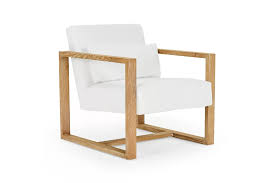 4.4 out of 5 stars 3,511. Newport Armchair White Fabric Solid Oak Frame Lounge Lovers