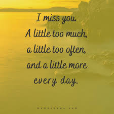 Maybe you would like to learn more about one of these? I Miss You Quotes 80 Cute Missing You Texts For Him And Her