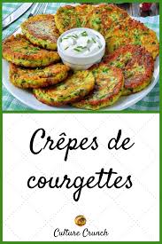 Crepes De Courgettes La Recette Facile Recettes De Cuisine Recette Recette Cuisine Facile
