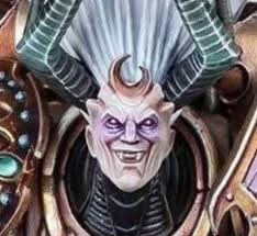 Fulgrim Model Redesign with Leather Face Mask