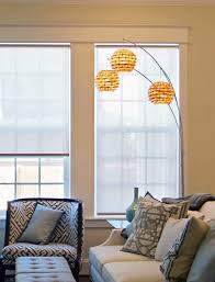 Roller shades don't require a lot of fabric, but they provide a lot of coverage. Insolroll Decorative Shades Innovative Openings