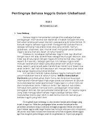 Contoh Pidato Bahasa Inggris Tentang Pentingnya Belajar Bahasa Inggris Singkat Cara Mengajarku