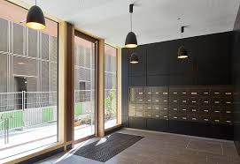 75 logements bbc paris seine rive gauche jean aline harari residential lobby interior lobby design hall interior