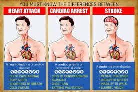 Cardiac arrest can happen after or while recovering from a heart attack. Difference Between Heart Attack Cardiac Arrest And Stroke