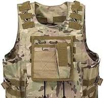 Taktische Weste Herren, Molle Weste Plattenträger wasserdichte Schutzweste  Schnellverschluss Amphibienweste Militärische Kampfweste für Airsoft ...