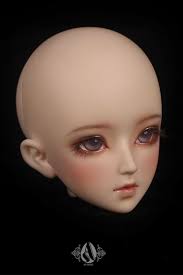 中国四大美人 西施 現代風 メイク 美しい人形 人形の顔 ダウンヘアセット