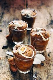 Chocolate And Coffee Marbled Cakes In A Glass Recipe In English Recettes Sucrees Nourriture Delicieuse Dessert