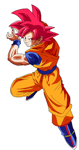 Goku Ssj Dios Goku Personajes De Goku Goku Fase Dios Rojo