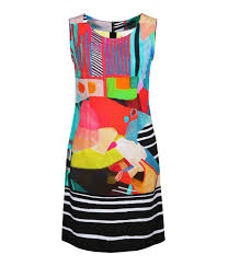 Simply Art Dolcezza Relaxing In Red Abstract Art Midi Dress 149 95 Red Abstract Art Abstract Dress Dresses