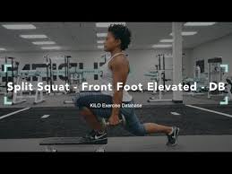 Check spelling or type a new query. Split Squat Front Foot Elevated Db Kilo Exercise Database Youtube
