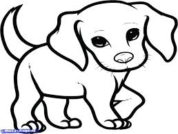 As usual i'll ask you two start this difficult drawing with two very simple construction lines. Drawing Realistic Easy Puppy Dog Drawing