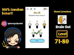 Berikut merupakan kunci jawaban brain out level 71, 72, 73, 74, 75, 76, 77, 78, 79, 80 terlengkap. Kunci Jawaban Brain Out Level 71 80 100 Benar Youtube