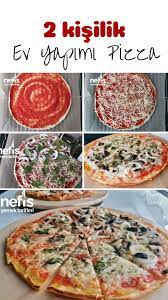 2 kisilik ev yapimi pizza tarifi nasil yapilir 3 093 kisinin defterindeki bu tarifin resimli anlatimi ve deneyenlerin fotograflari yemek tarifleri yemek pizza