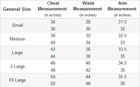 size chart chill boys