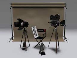 Second Life Marketplace Pro Series Vintage Motion Picture Studio Fatpack