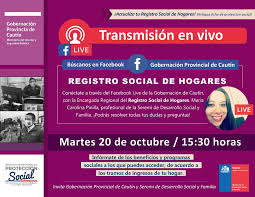 Es una evaluación socioeconómica que clasifica a los hogares en tramo de acuerdo al número de integrantes, factores de dependencia, los ingresos que reciben las personas que forman ese hogar y los bienes que poseen (vehículos y bienes raíces). Registro Social De Hogares Gobernacion Cautin Capacitara Via Online A Todo Publico Araucania Noticias Temuco