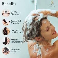 Amazon.com: INFINA ESSENTIALS Biotin 2-in-1 Shampoo and Conditioner for Men  & Women