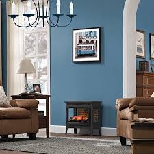 Contact us america's firelog leader. Duraflame 3d Infrared Electric Fireplace Stove With Remote Control Portable Indoor Space Heater Dfi 5010 Black Home Kitchen Amazon Com