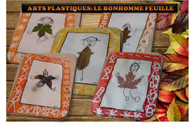 Maternelle Arts Visuels Automne Le Bonhomme Feuille Automne Maternelle Feuille Automne Bricolage Automne Maternelle