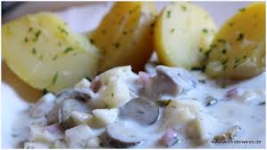 Marinierter Hering Matjes In Buttermilch Joghurt Sosse