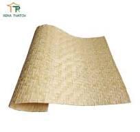 Tropical Area Use Natural Rattan Basketweave Weave Cane Woven Mats  Synthetic Plastic Grass Straw Mat for Ceiling and Wall