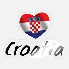 Depuis 1991, le drapeau croate à damier flotte sur les façades des bâtiments publics de la croatie. Coeur De La Croatie Cadeau Du Drapeau Croate Tapis De Souris Spreadshirt