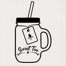 Free Free 307 Sweet Tea Mason Jar Svg SVG PNG EPS DXF File
