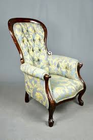 371 results for grandfather chair. Victorian Mahogany Cab Leg Grandfather Chair Buttoned Blue Gold Upholstery The Classic Prop Hire Company