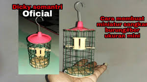 Sebab untuk sirkulasi udara yang tinggi bisa menetralisir kelembapan. Cara Membuat Sangkar Burung Dari Kawat Ram Ber Ukuran Mini Youtube