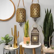 Free shipping on prime eligible orders. Stratton Home Decor Hanging Bamboo Woven Lantern S19360 The Home Depot