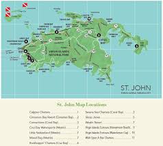 Driving Map Of St John In The U S Virgin Islands Virgin Islands National Park St John Virgin Islands St John Usvi