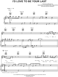 Try to search for a track name using the search box below or visit the roblox music codes page. Gretchen Wilson I D Love To Be Your Last Sheet Music In G Major Transposable Download Print Sku Mn0091435