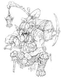 Grave Robber Goblin Sketch On Behance Everything made with ms paint + mouse. grave robber goblin sketch on behance