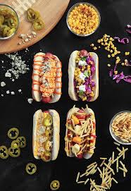 big game hot dog bar diy party how darn cute i spy diy hot dog recipes hot dog bar hot dogs