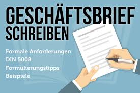 Länderinformationen für ihren brief ins ausland: Geschaftsbrief Schreiben Tipps Und Vorlagen